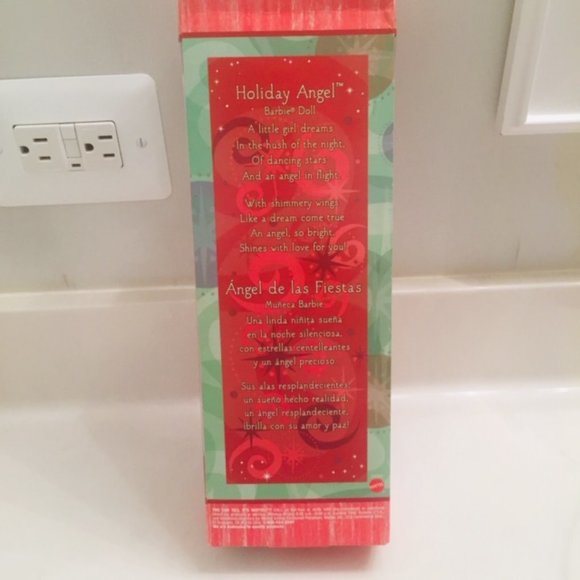 NRFB Holiday Angel Barbie Doll 2005 - Picture 5 of 5